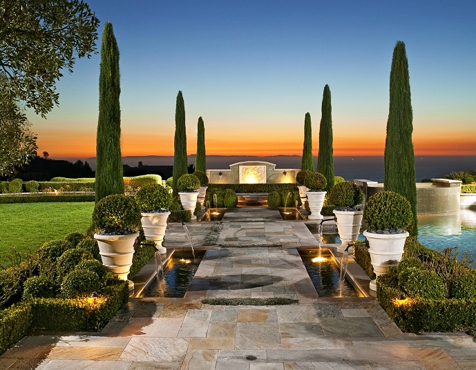 Luxury Backyard Luxury Pools + Outdoor Living