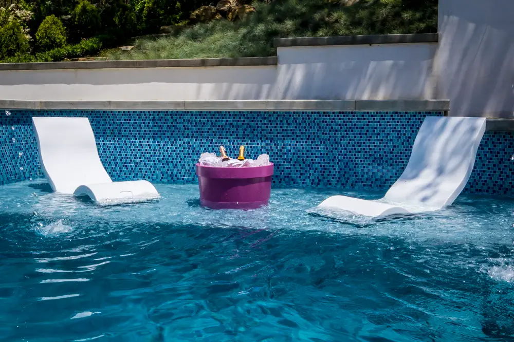 Ledge Lounger The Ultimate In Water, Pool Chairs Loungers